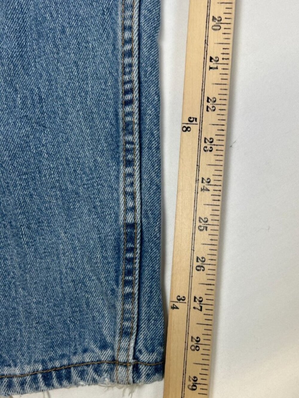 Vtg 2001 Levis 560 32x29 Loose Fit Tapered Leg Jeans Womens 14 MIS S Made in USA - Picture 9 of 9